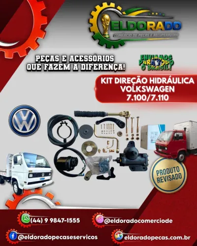 Kit Direção Hidráulica Volkswagen 7.100/7.110