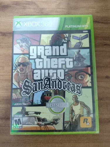 Grand Theft Auto: San Andreas 2006 para Xbox 360 lacrado