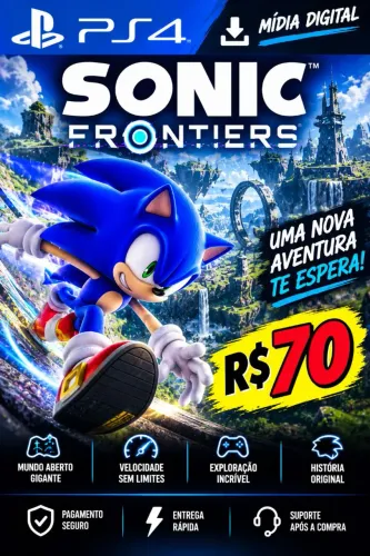 Sonic Frontiers Mídia digital