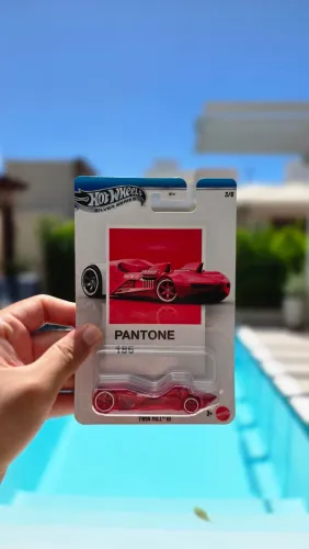 Hot Wheels Twin Mill Vermelho Pantone Silver Series
