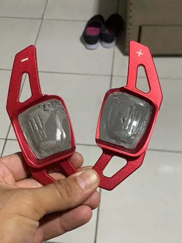 Extensor Paddle Shift VW Golf Polo Virtus Nivus T-Cross Jetta Alumínio