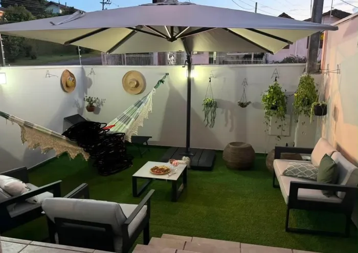 Ombrelone Articulável com LED