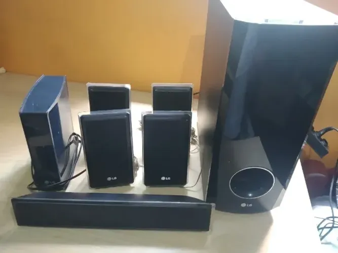 Caixas para home theater Lg