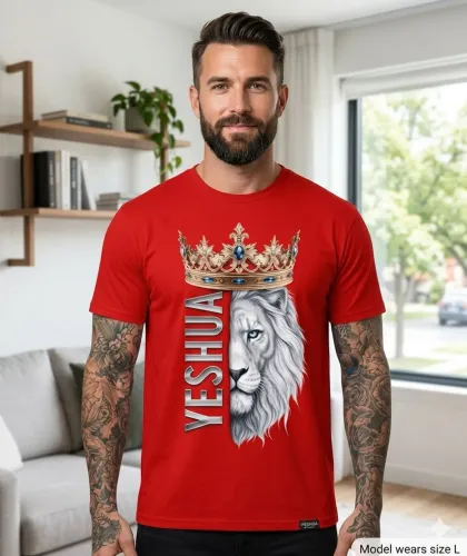 Camisa Cristã YESHUA LEÃO DE JUDA