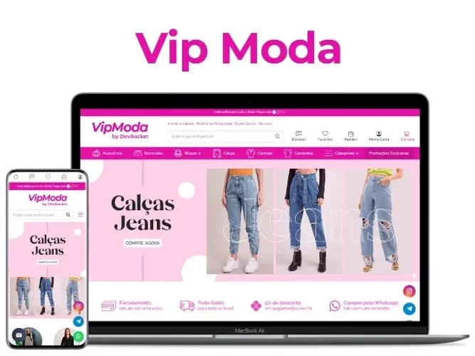 Site ou Loja virtual / Ganhe hospedagem e domínio