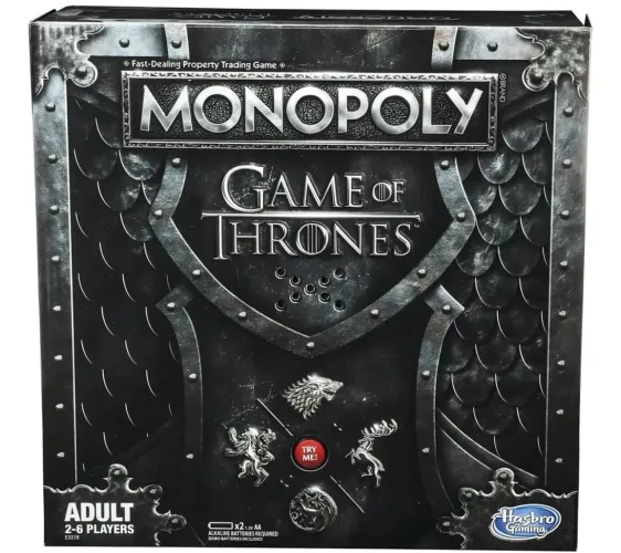 Jogo Monopoly Game of ThronesHasbro em inglês