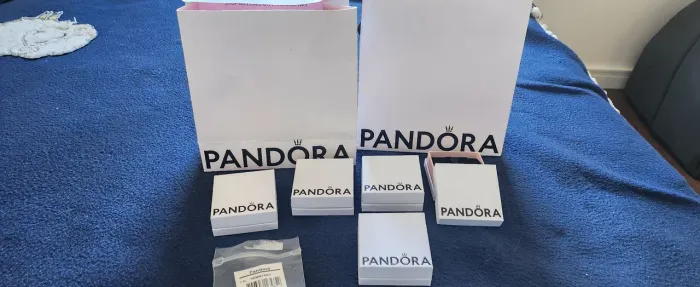 Sacolinhas e caixinhas pandora originais