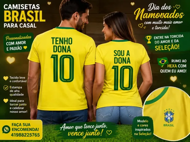 Camisetas copa do Brasil 