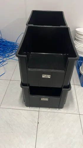 Caixas plásticas grandes organizadoras