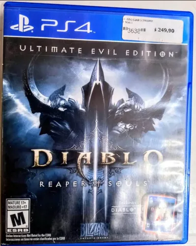 Jogo De Videogame Diablo Ultimate Evil Edition, Para Sony Playstation 4 (PS4), Original