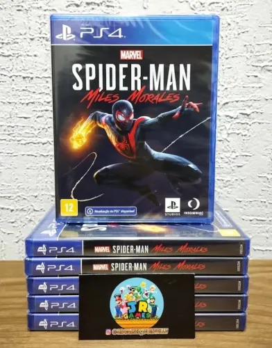 Spider-Man Miles Morales Ps4 Lacrado (Aceitamos seu jogo usado com pagamento) 