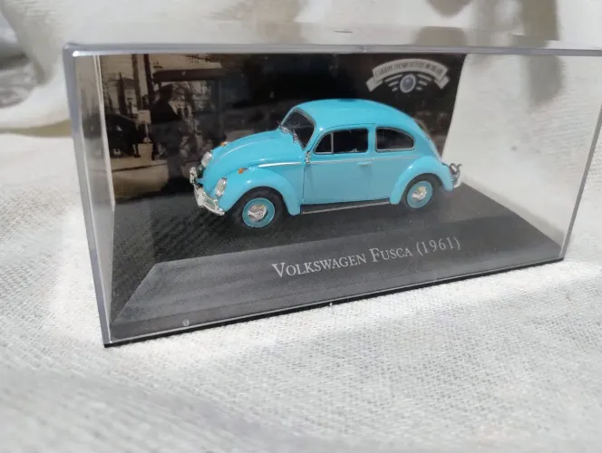 Miniatura Volkswagen Fusca 1961