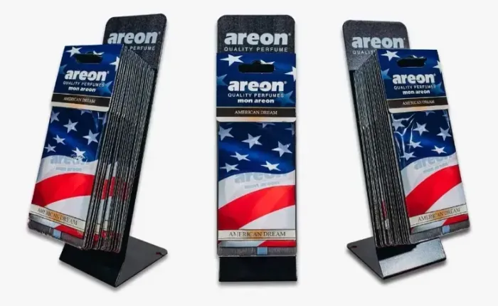 KIT AROMATIZANTES AREON 24 UN. + EXPOSITOR - ATACADO