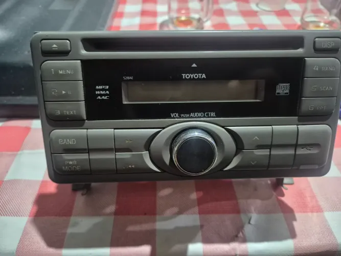 Aparelho de som Toyota etios