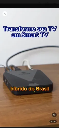 Receptor Vivensis VX Smart 4K Android TV Sat HD - Seminovo com NF e Caixa