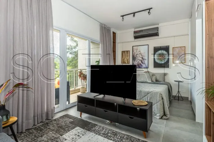 Residencial Trix Tamboré disponível para venda com 42m², 01 dorm e 01 vaga de garagem