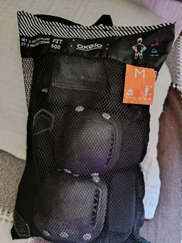 Kit proteção skate bike