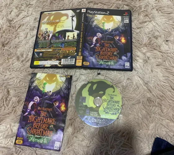 The Nightmare Before Christmas: Oogie's Revenge - PS2 (JP) raríssimo