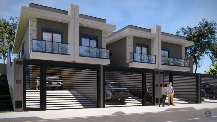 Casa na Planta - 75m² - 2 Dorm com 1 suíte - Chácara Recanto Verde - Cotia/SP