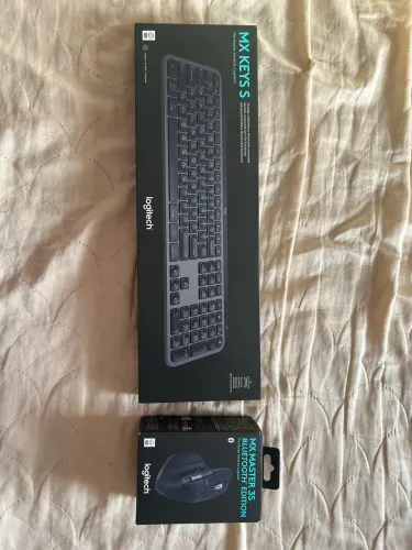 Mouse e teclado Logitech Mx Key S