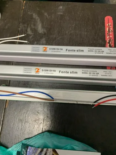 Fonte Metal Palito 10A 12V Slim