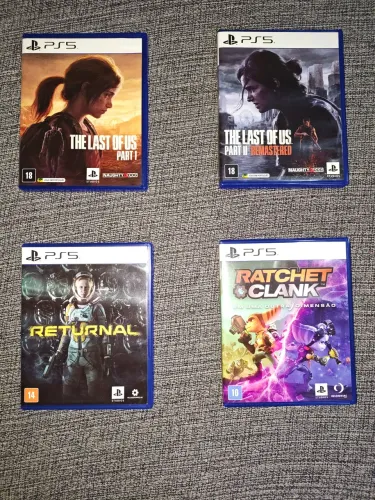 Jogos de PS5 - Leia a descrição - Não aceito troca