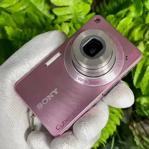 Camera cyber shot rosa sem nenhum defeito