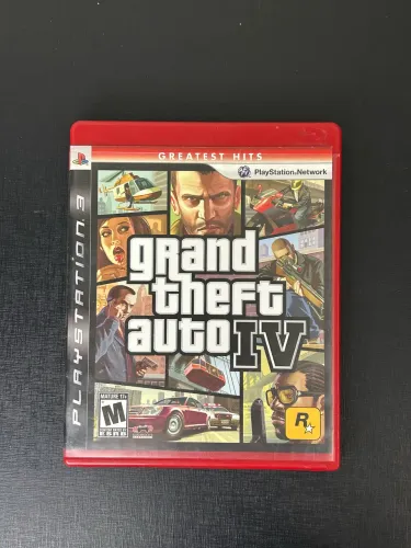 GTA 4 Edição Greatest Hits PS3 Playstation 3 com Mapa e Guia