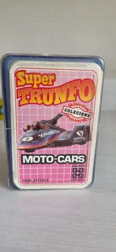 Super Trunfo Moto Cars Zerado Leia
