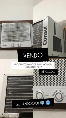 AR-CONDICIONADO DE PAREDE CONSUL