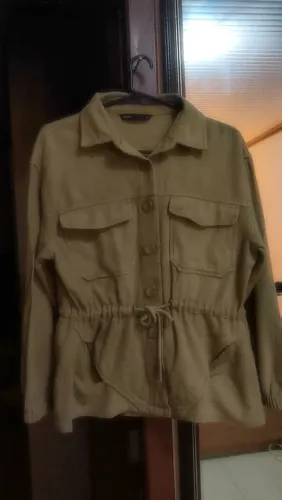 Parka verde oliva