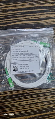 Cabo de fibra ótica