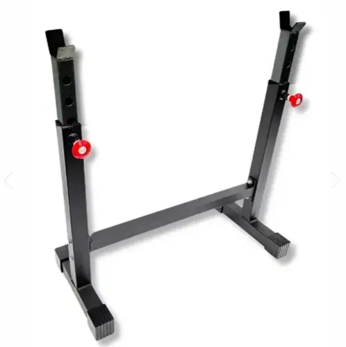 Suporte para barras com regulagem para academia e musculação 