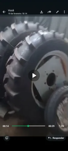 Agrale 4100, desmontando com todas as peças, pneus novos