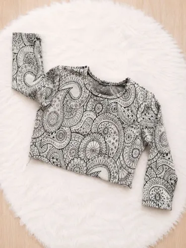 BLUSA FEMININA ESTAMPADA - USADA 