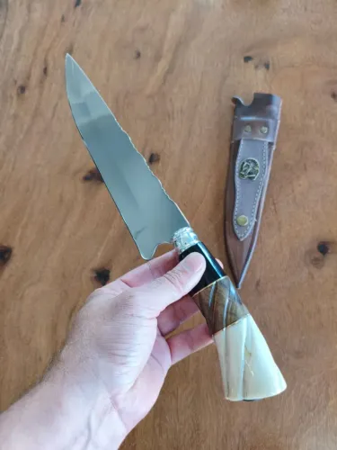 Faca 9 polegadas picanha lâmina inox 420
