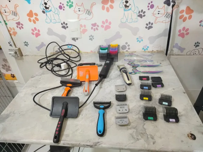 Equipamentos para banho e tosa