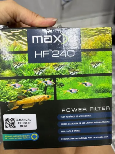 Bomba filtro aquário