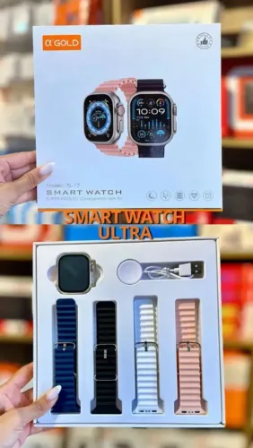 Smartwatch com 4 Pulseiras