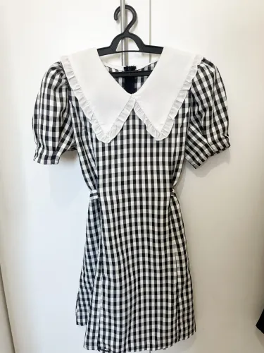 Vestido xadrez Tam P