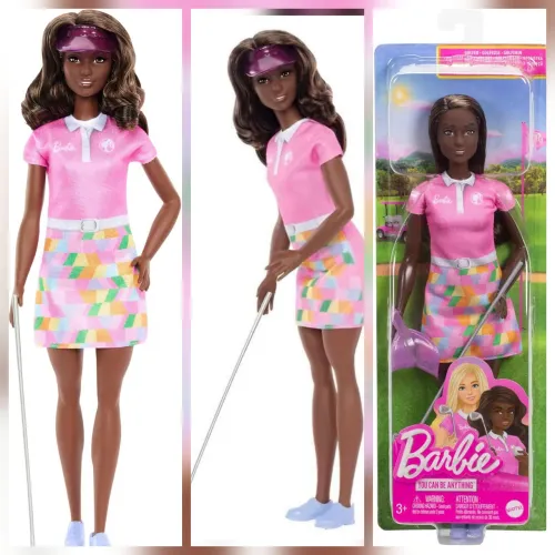 Barbie Profissões Jogadora de Golfe (modelo JCR69 / DVF50)