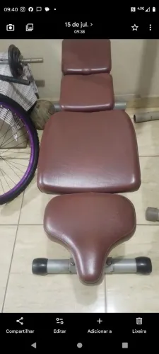 Banco Rígido Musculação Tecnogym Element