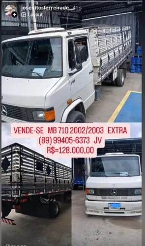 VENDE-SE  MB 710 2002/2003