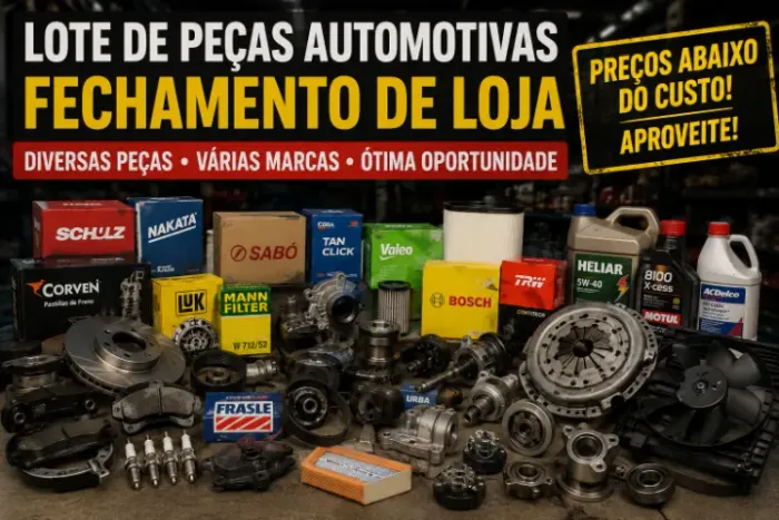 ? OPORTUNIDADE DE LOTE PEÇAS AUTOMOTIVAS ?