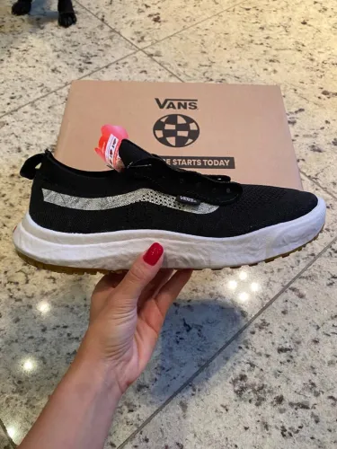 tênis masculino vans ultrarange vr3 preto com branco tamanho 39 novo