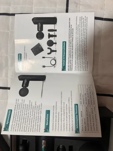 Pistola de massagem