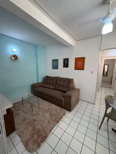 Ap mobiliado 1 quarto na beira mar