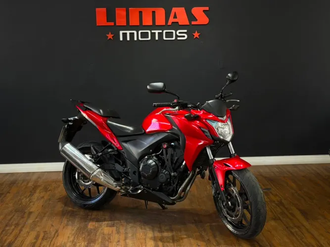  CB 500F Vermelha 2014 ABS. 