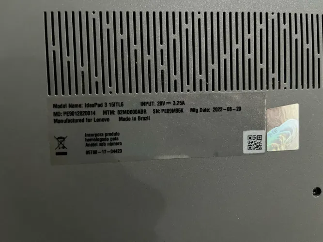 NOTEBOOK LENOVO