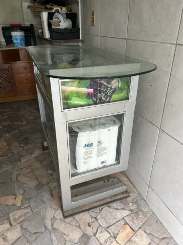 Expositor de vidro